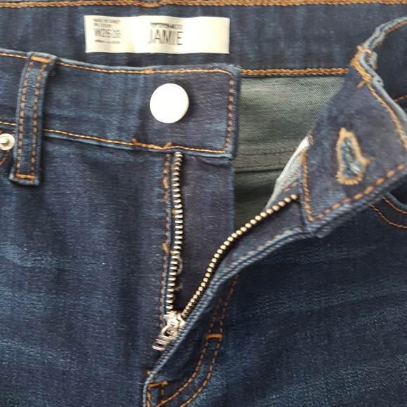 TOPSHOP Jamie High Waist Skinny Jeans High Rise Mid Wash 26 x 32 - Picture 5 of 12